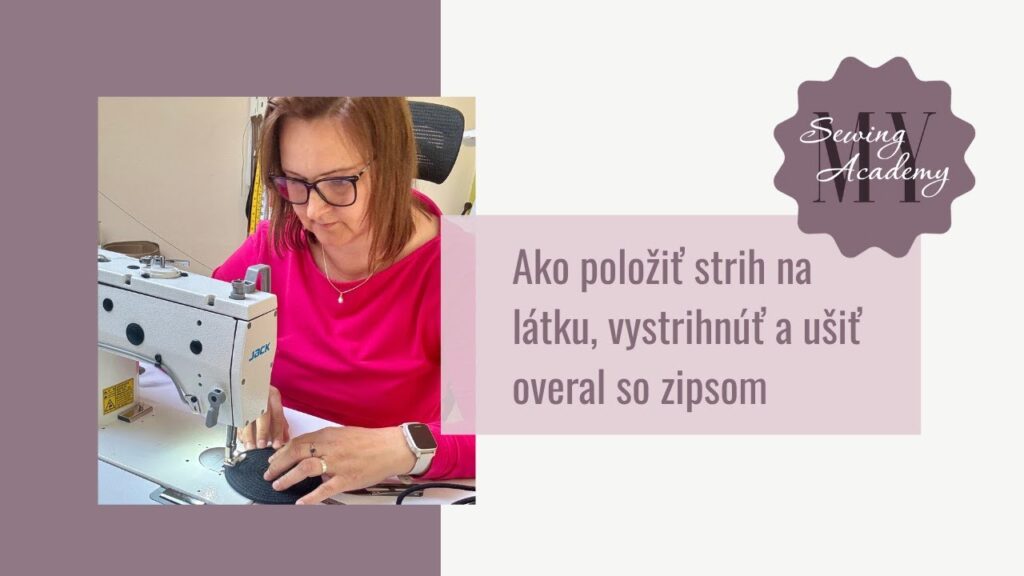 Ako ušiť detský overal na zapínanie na zips Magdi Ballay Obsah zdarma